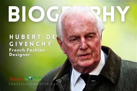 hubert de givenchy sposato|hubert de givenchy personal life.